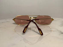 Load image into Gallery viewer, Cartier Gold Santos Must Frames Sunglasses Glasses
