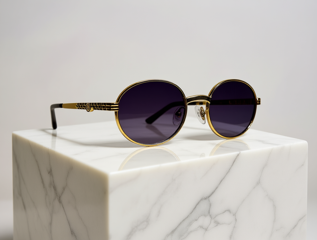 Bonano Portofino Gold Sunglasses Frame