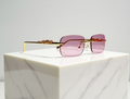 Bonano Giaguaro Gold Sunglasses Frame