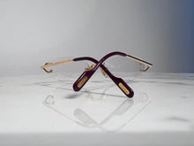 Load image into Gallery viewer, Cartier Scala Gold C’Decor Eyeglasses Glasses Frame
