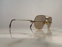 Load image into Gallery viewer, Cartier Gold Santos Romance Frames Sunglasses Glasses
