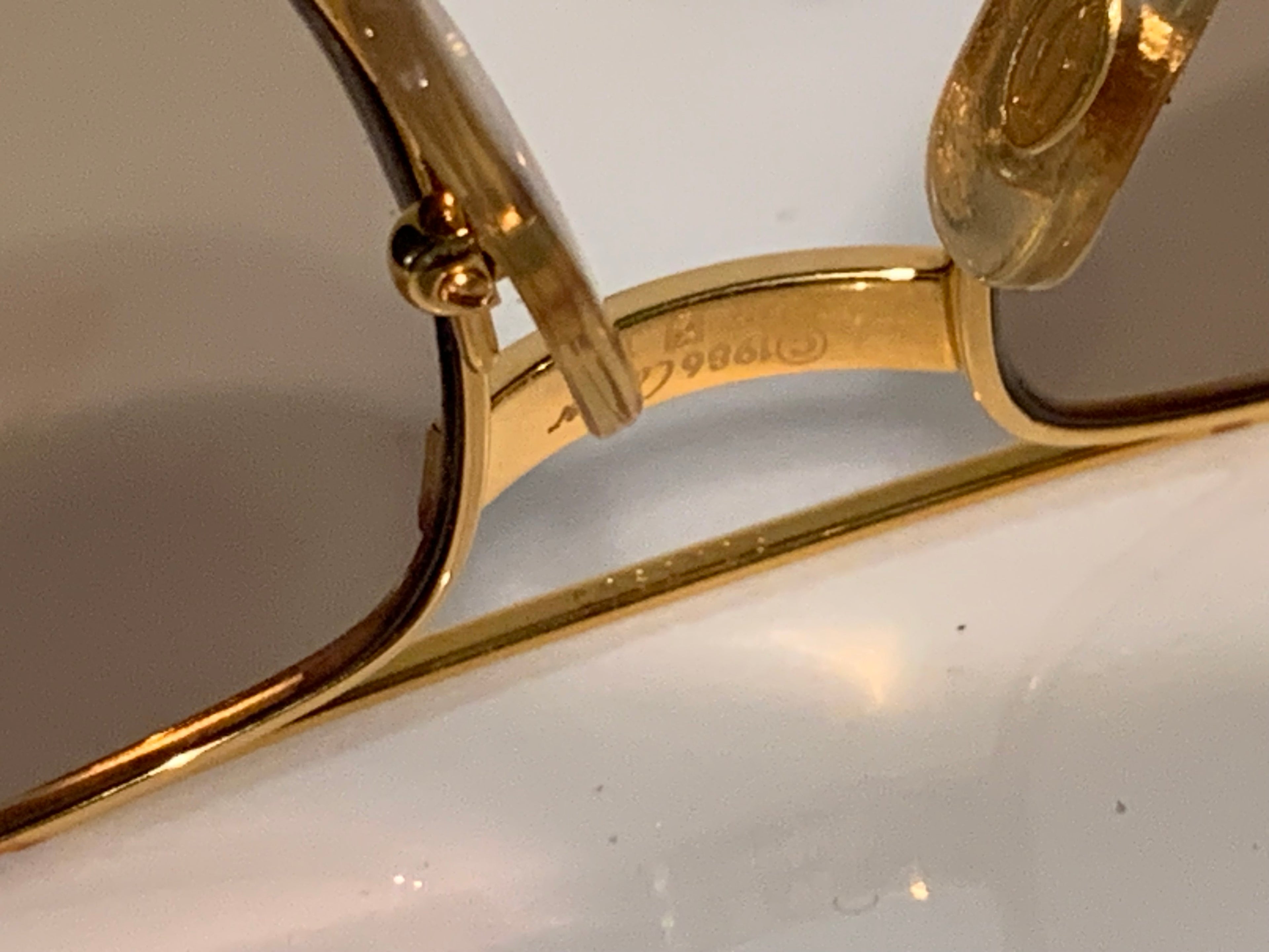 Cartier Gold Santos Romance Frames Sunglasses Glasses