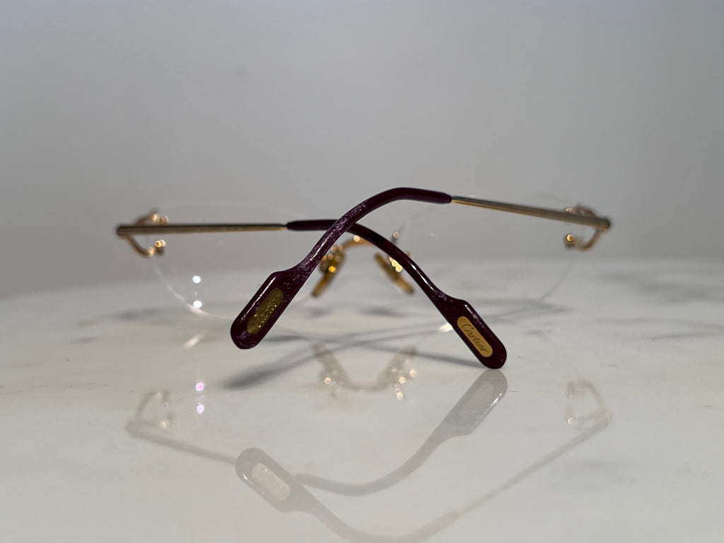 Cartier C’Decor Eyeglasses Glasses Frame