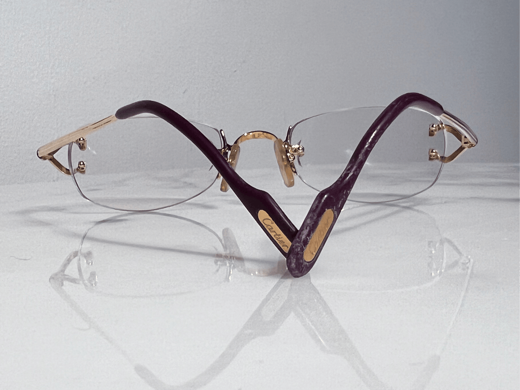Cartier Portofino Gold C’Decor Eyeglasses Glasses Frame