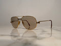 Cartier Gold Santos Romance Frames Sunglasses Glasses