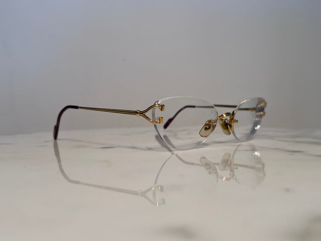 Cartier C’Decor Eyeglasses Glasses Frame