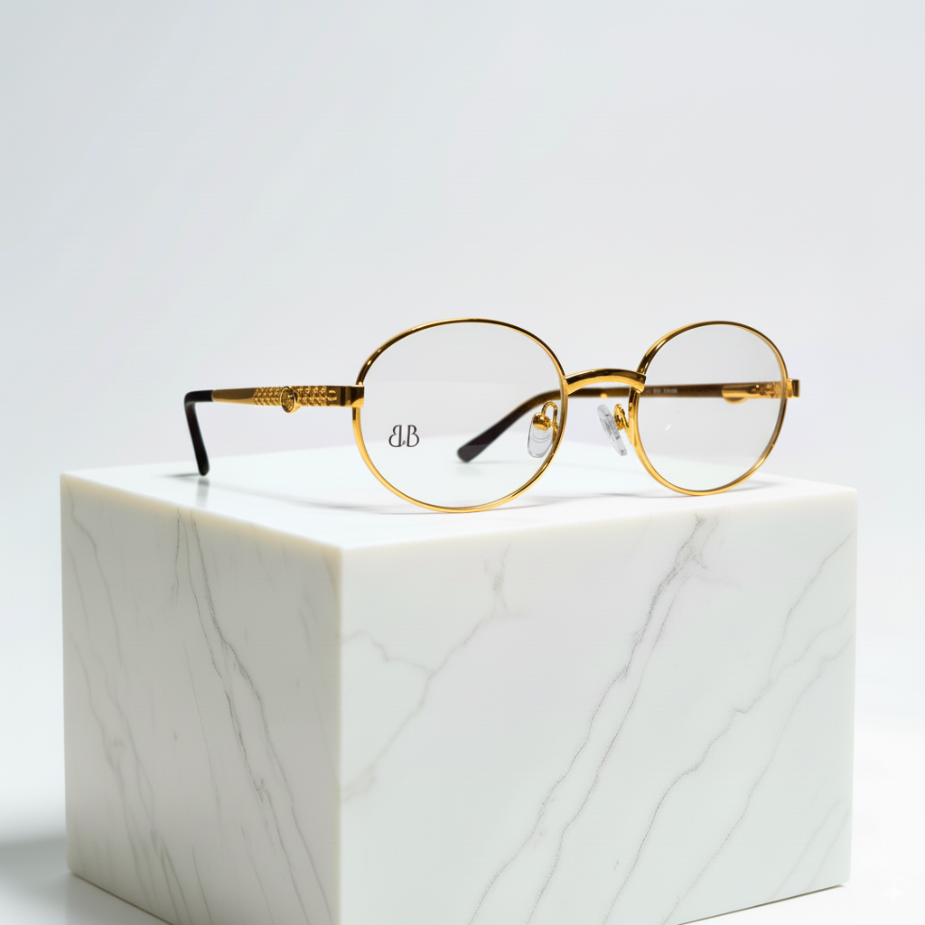 Bonano Portofino Gold Eyeglasses Frame
