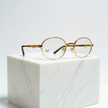 Bonano Portofino Gold Eyeglasses Frame