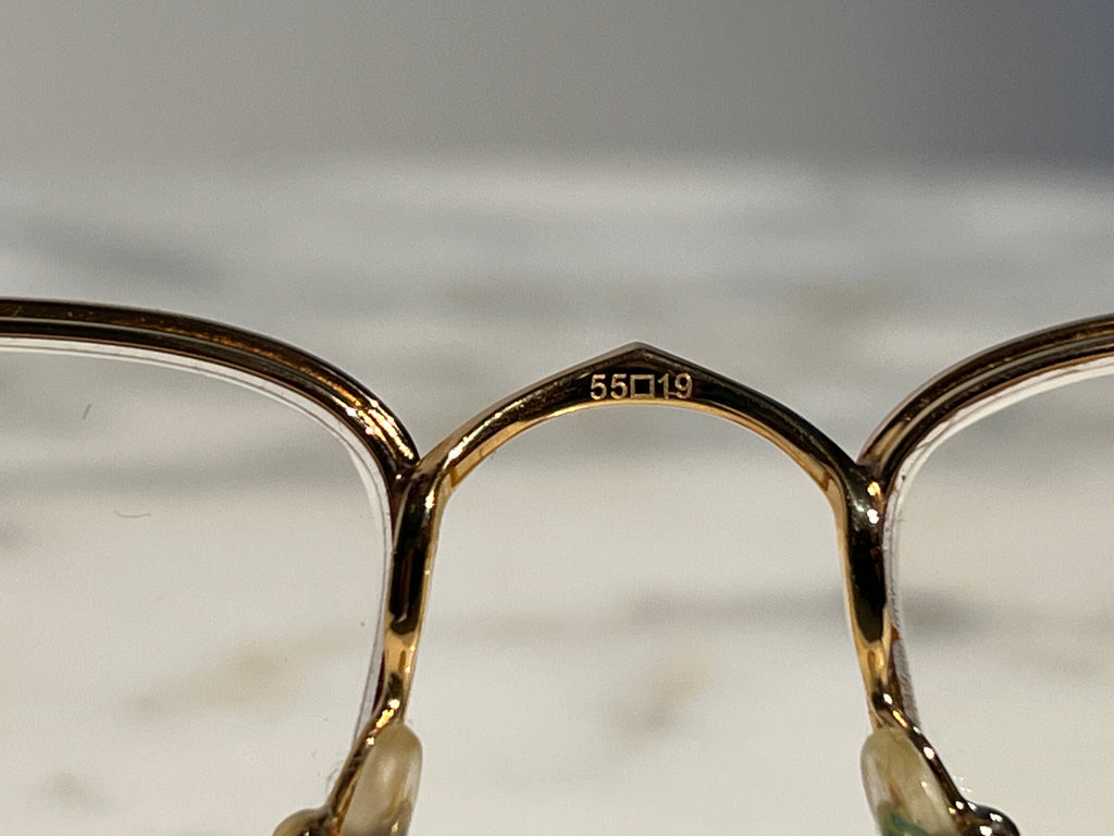 Cartier Tortoise Gold Eyeglasses Frame