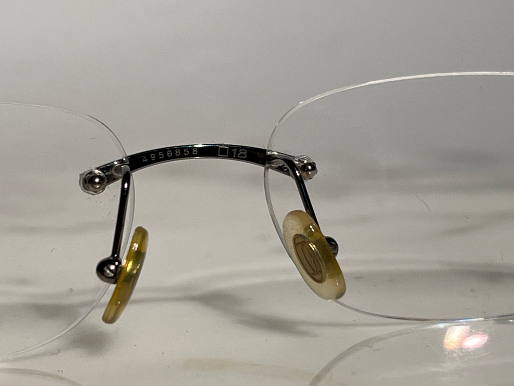 Cartier Grey Bubinga Wood C’decor Frames Sunglasses Glasses