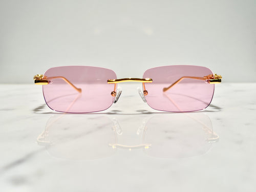 Bonano Giaguaro Gold Sunglasses Frame