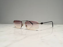 Load image into Gallery viewer, Cartier 18k Solid White Gold Frames Sunglasses Glasses Buffalo Horn Wire
