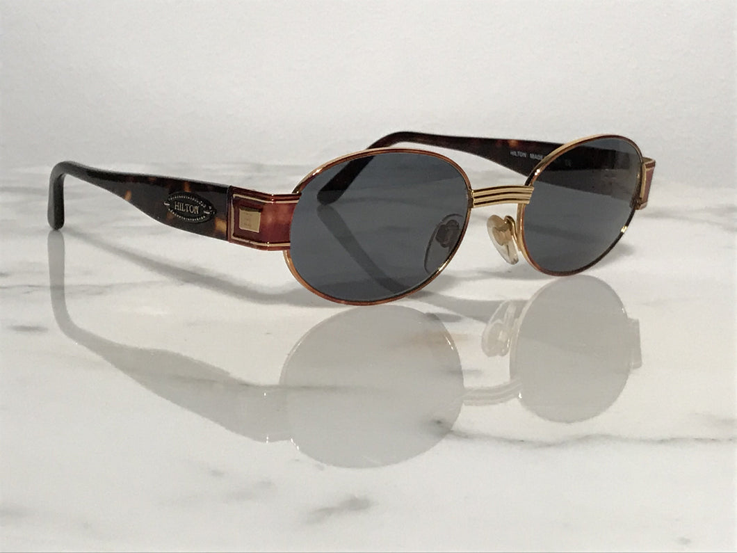 Hilton Picadilly Vintage Gold Sunglasses - Braglia