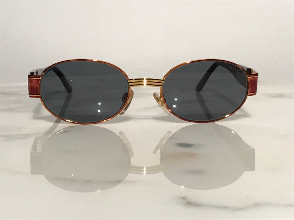 Hilton Picadilly Vintage Gold Sunglasses - Braglia