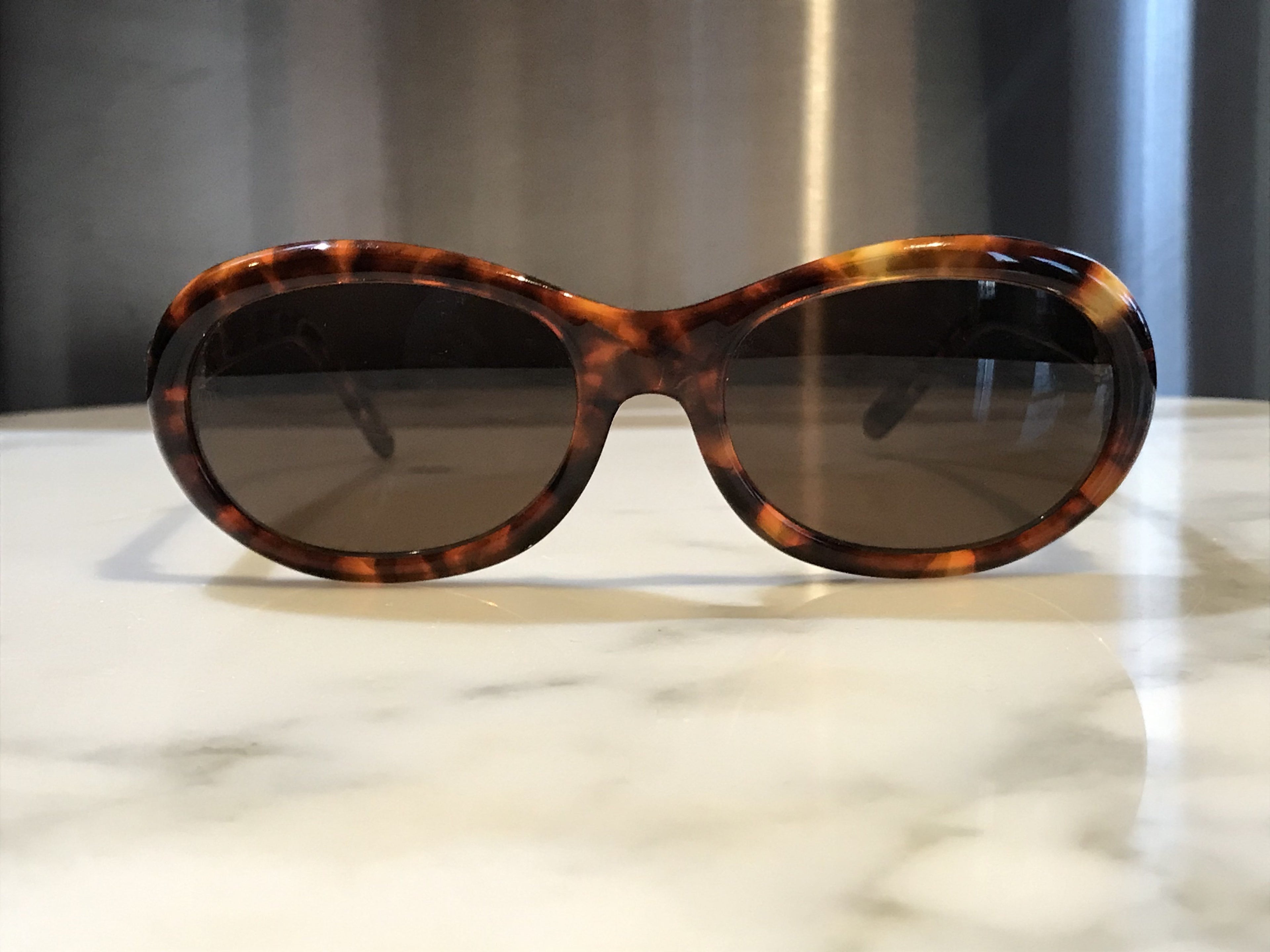 Cartier Trinity 22k Gold Tortoise Sunglasses Glasses - Braglia