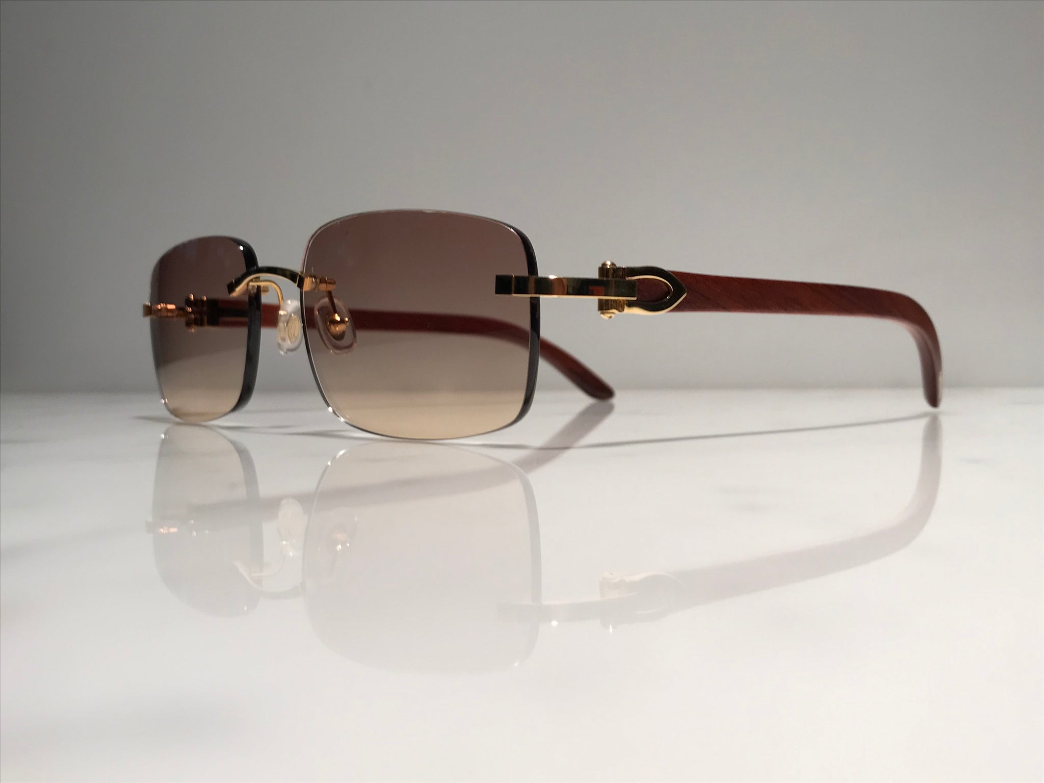 cartier wood frame glasses | eBay