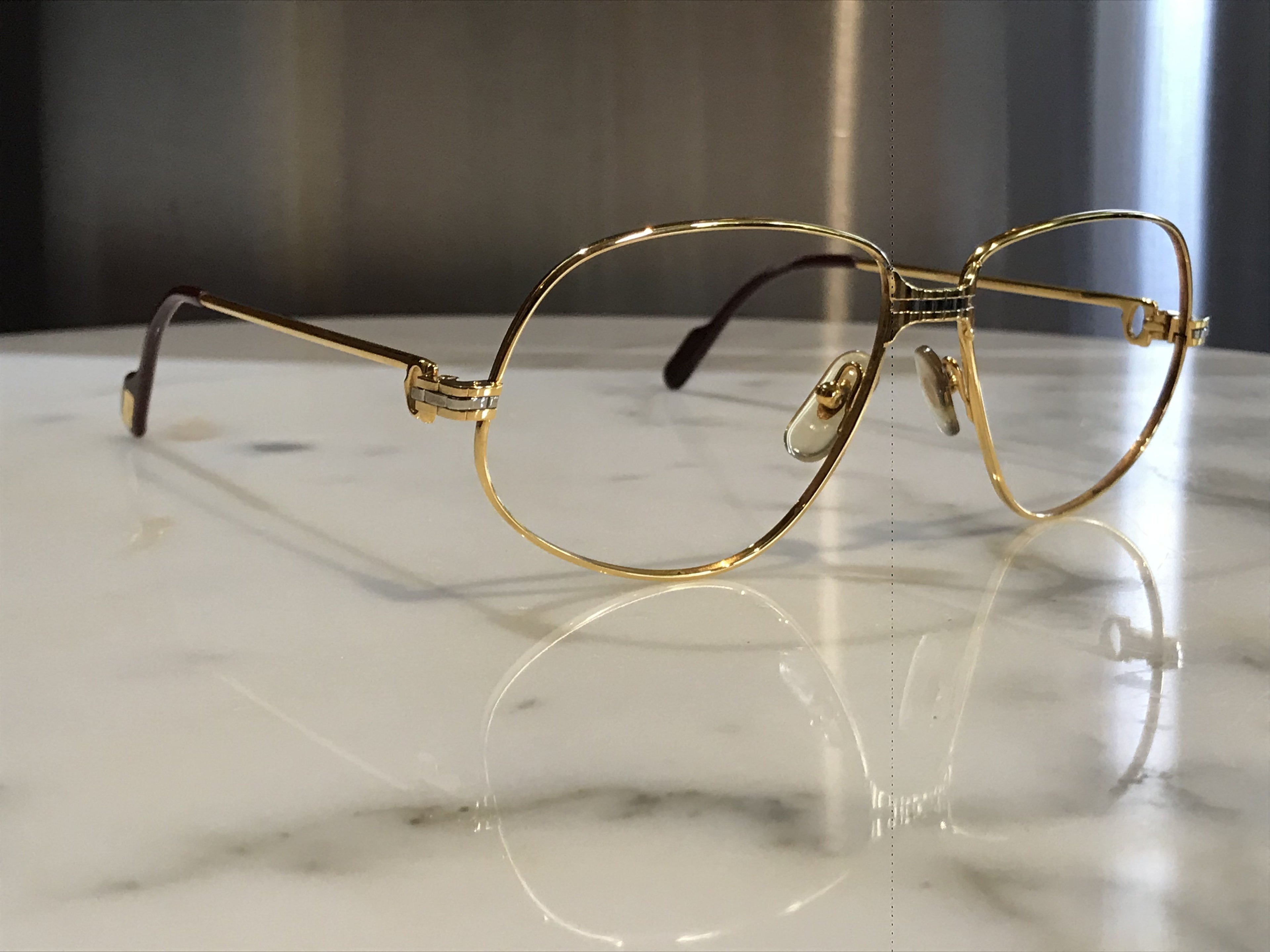 Cartier Gold Panthere Louis Glasses Sunglasses - Braglia