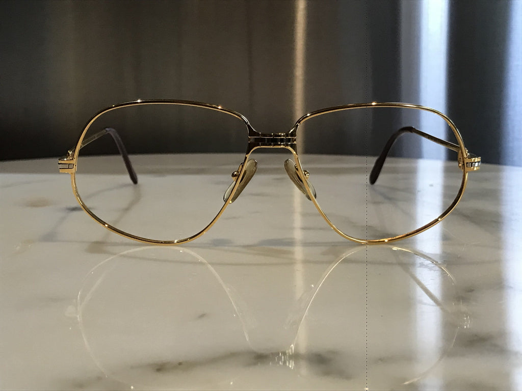 Cartier Gold Panthere Louis Glasses Sunglasses - Braglia