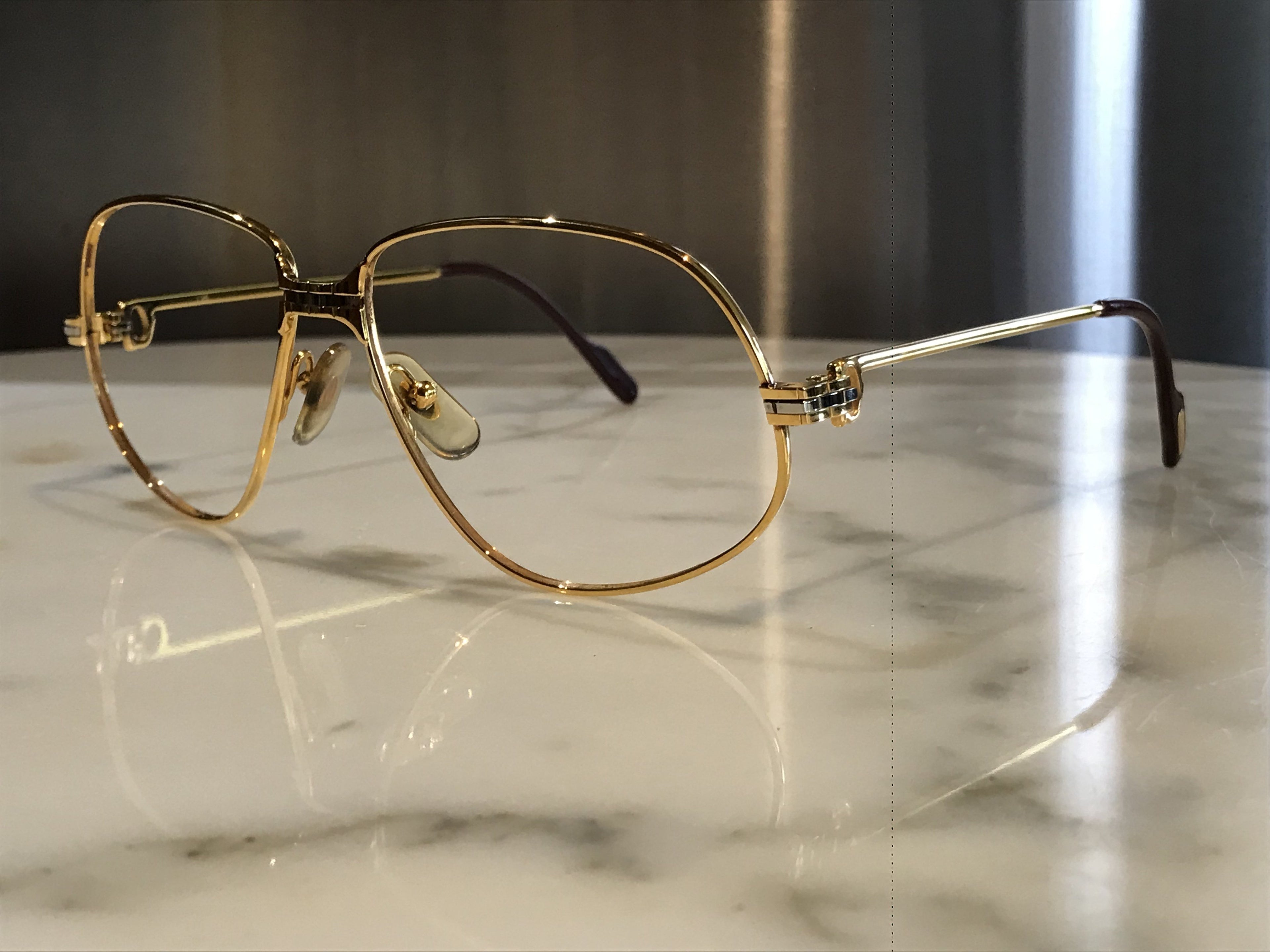 Cartier Gold Panthere Louis Glasses Sunglasses - Braglia