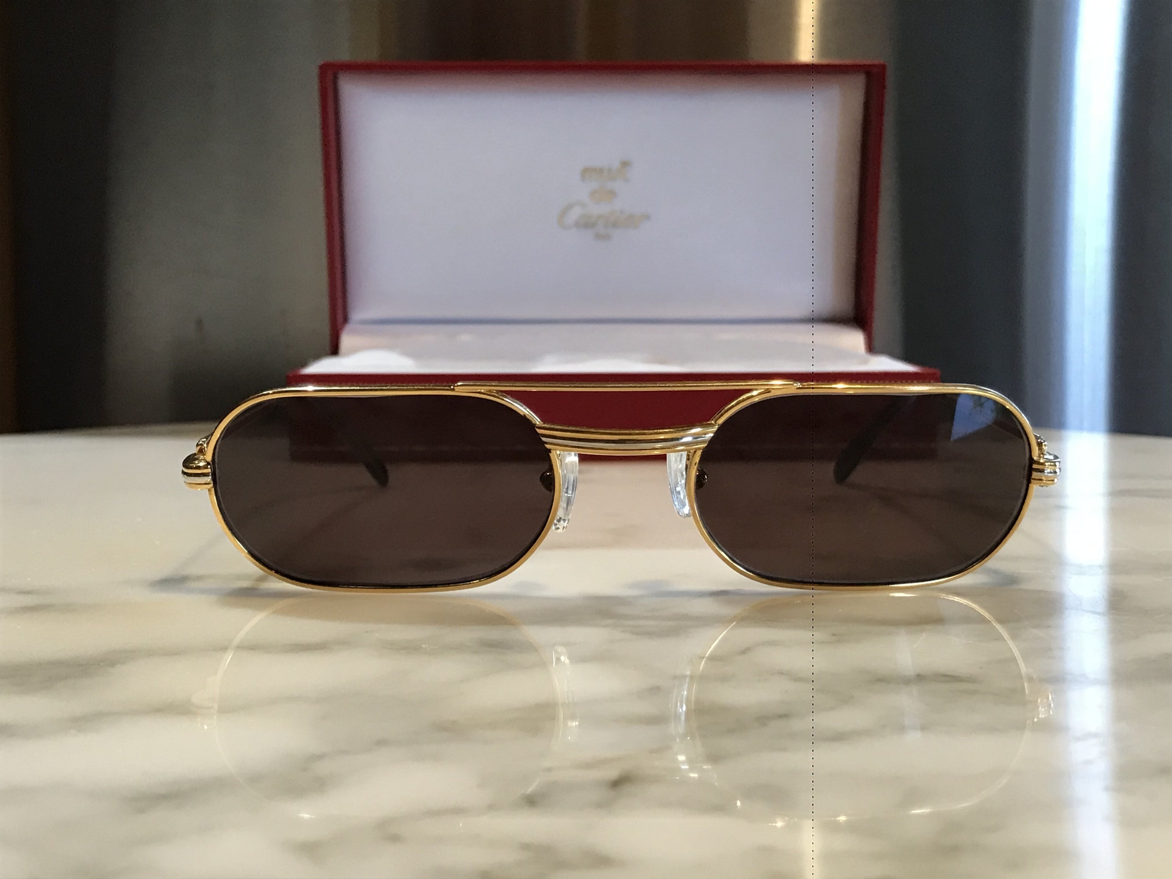 Cartier Must LC Sunglasses Glasses Frames - Braglia