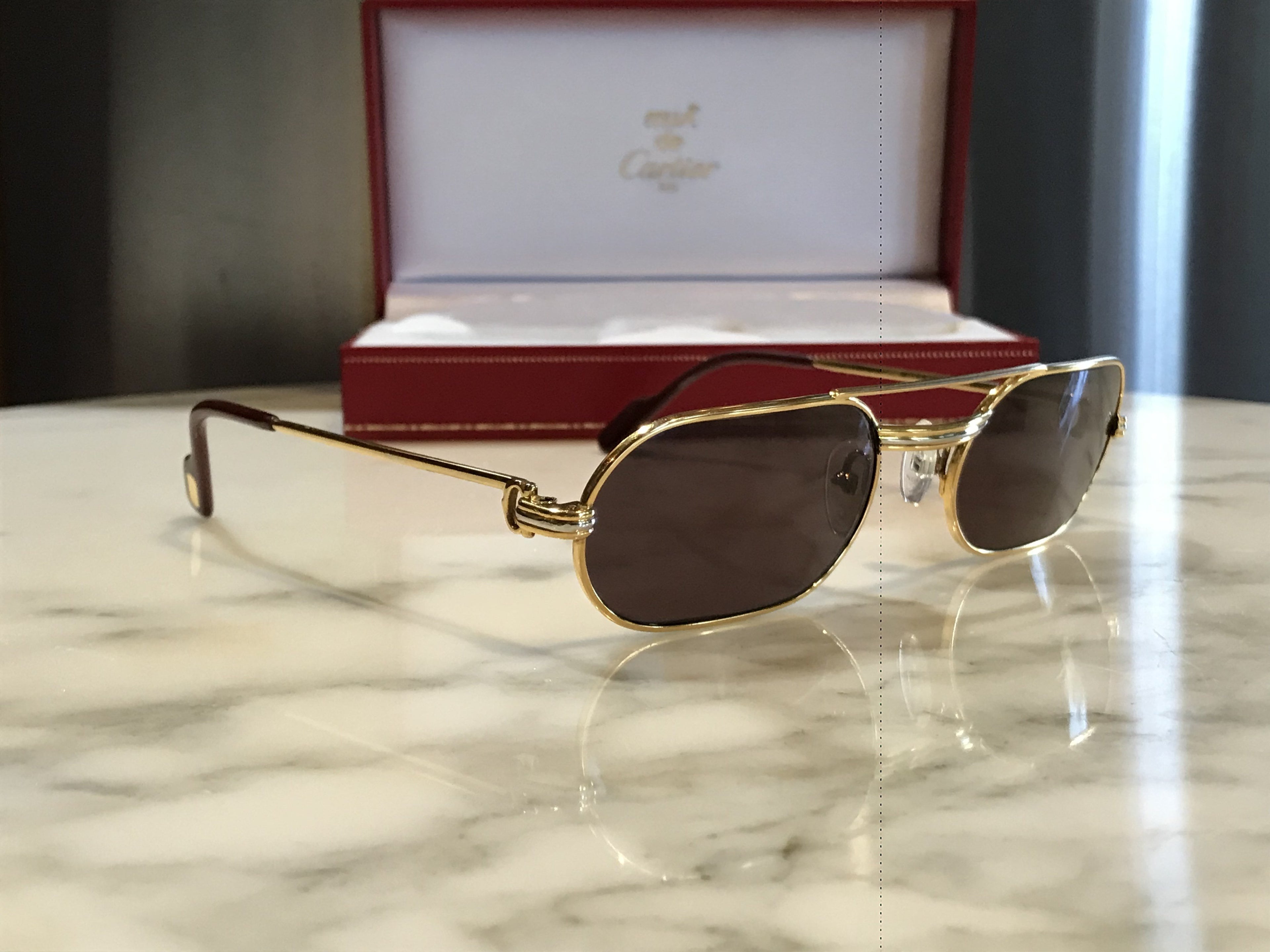 Cartier Must LC Sunglasses Glasses Frames - Braglia
