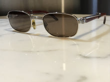 Load image into Gallery viewer, Cartier Breteiul Platinum Bubinga Wood Sunglasses - Braglia
