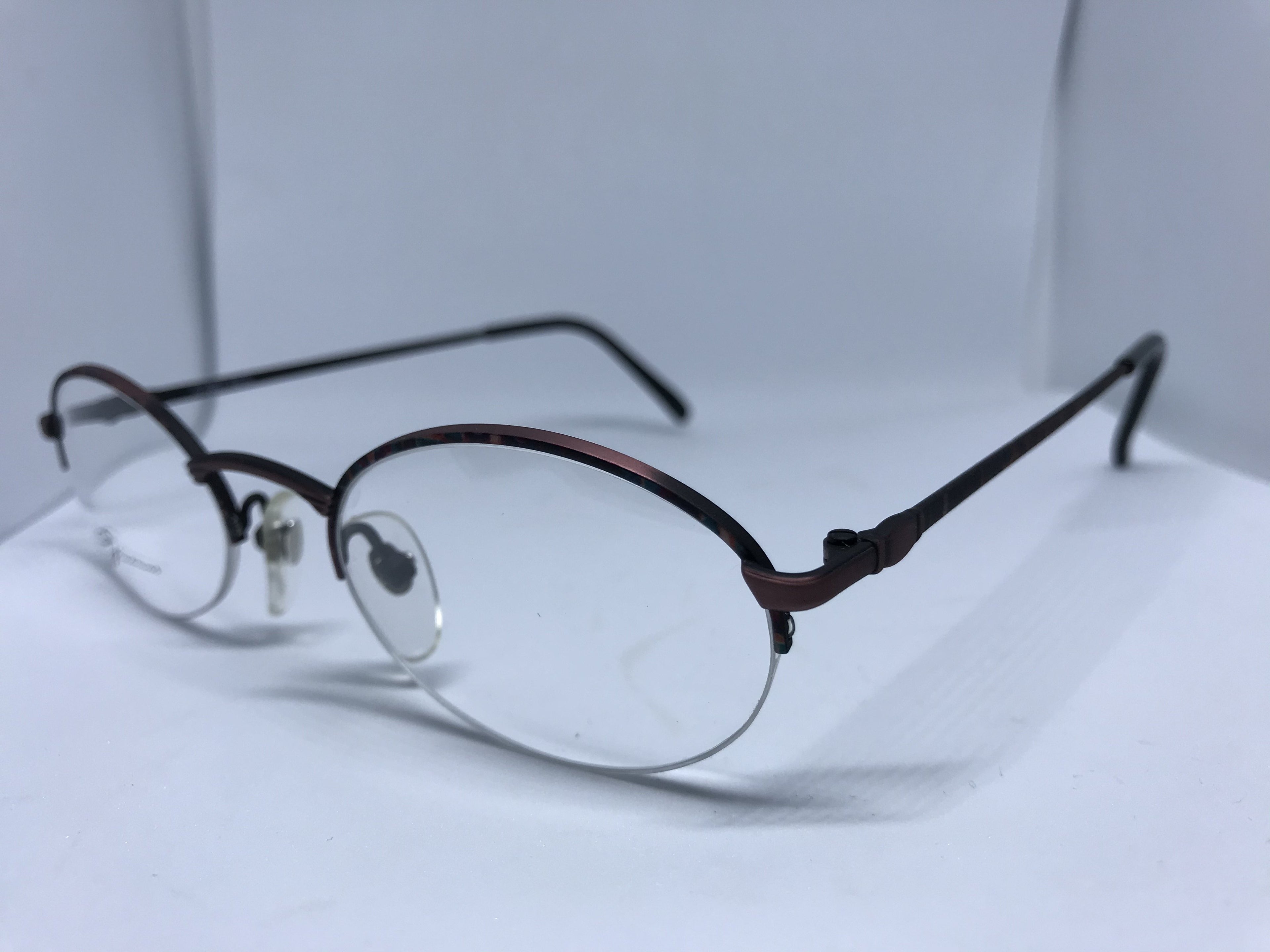 Gormanns Half Rim Mosaic Eyeglasses - Braglia