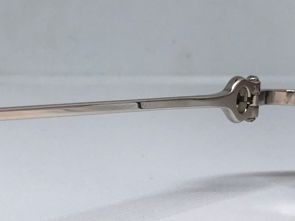 Cartier C’Decor Platinum Brushed Sunglasses Glasses - Braglia