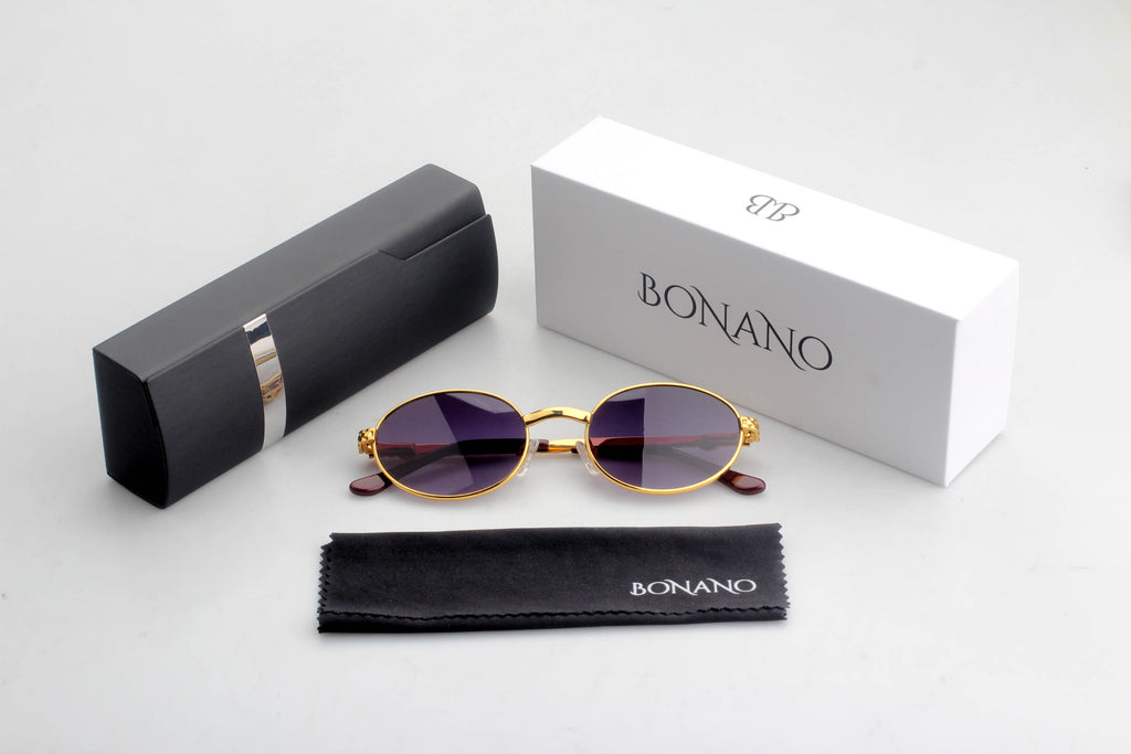 Bonano Portofino Gold Sunglasses Frame