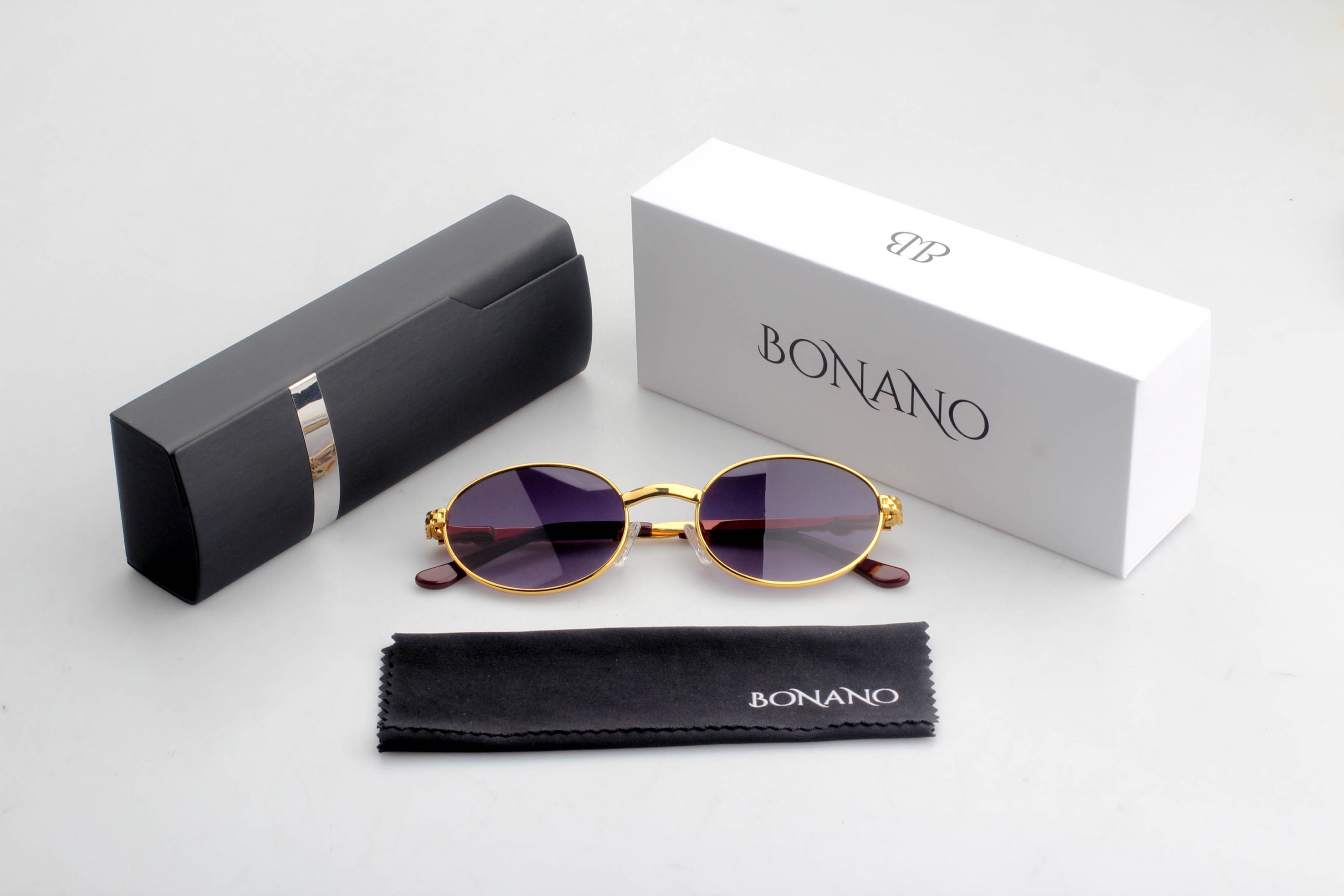 Bonano Portofino Gold Sunglasses Frame