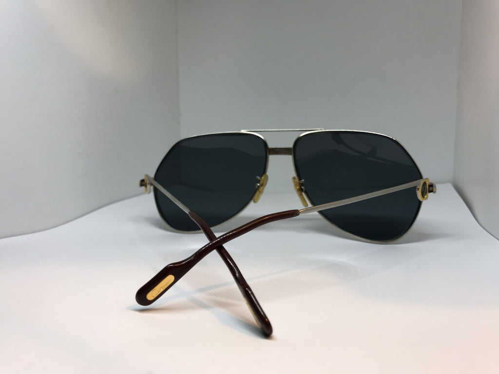 Cartier Teardrop Stainless Gold Vintage Sunglasses - Braglia