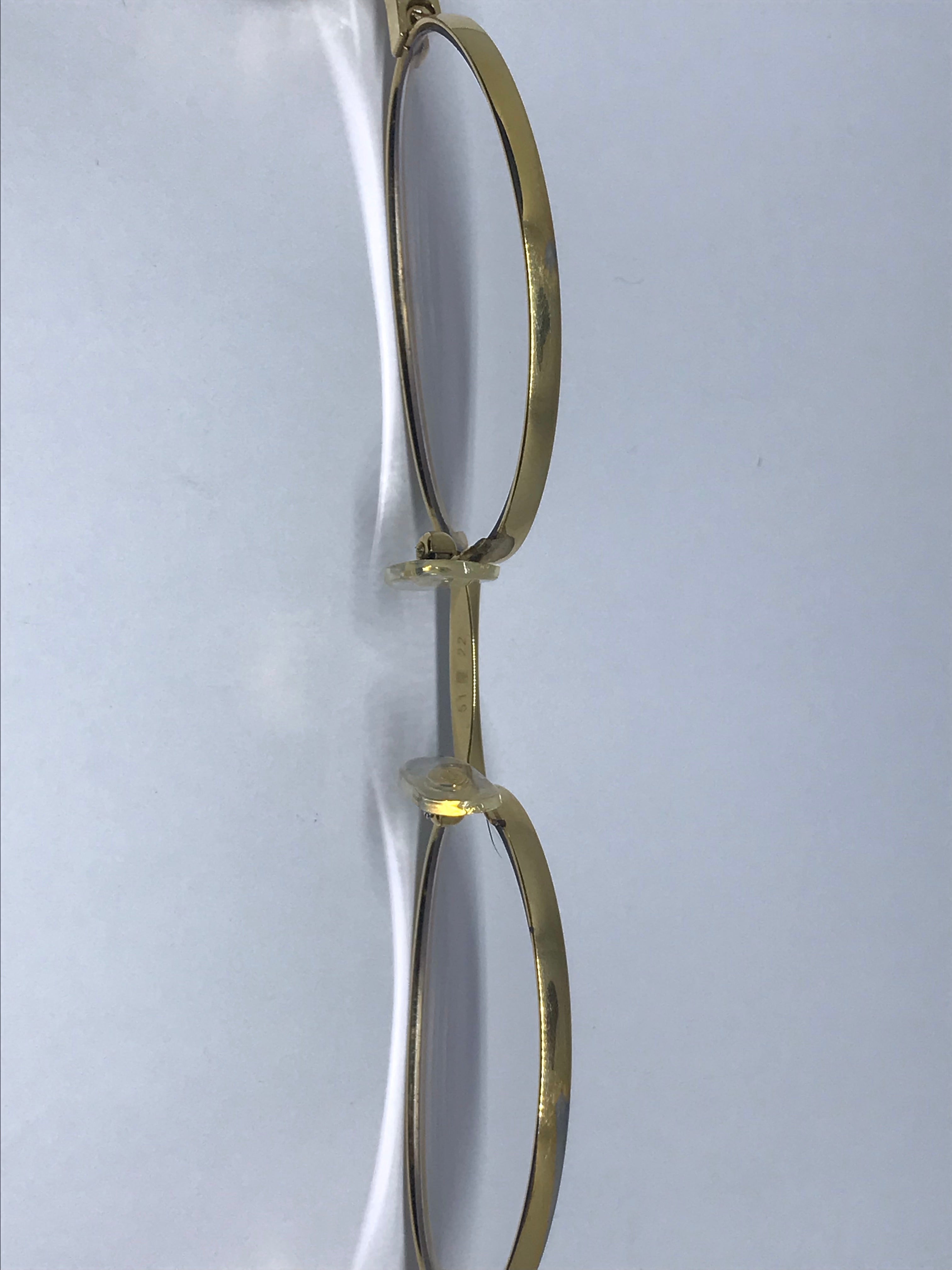 Cartier Sicier Vintage 18k Gold/ African Bubinga Wood sunglasses glasses - Braglia