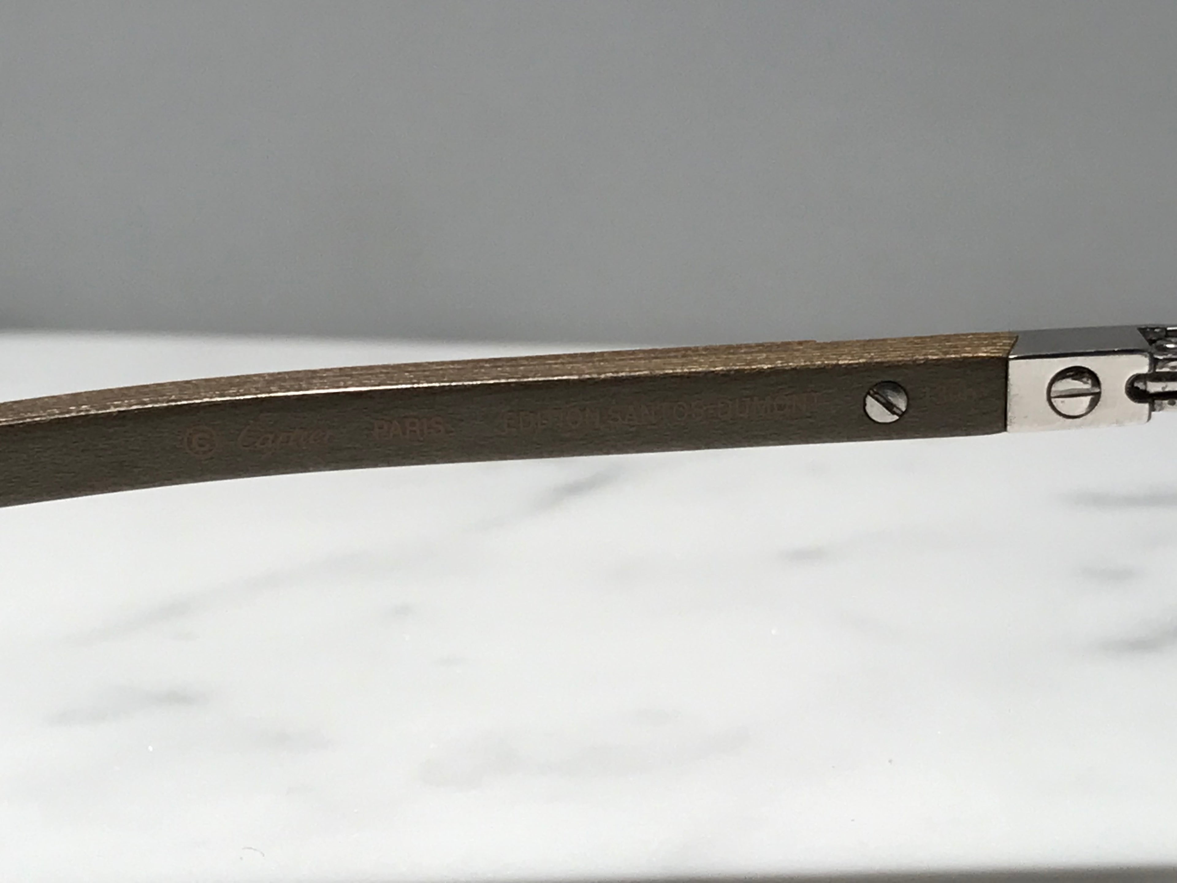 Cartier Santos Dumont Wood Edition