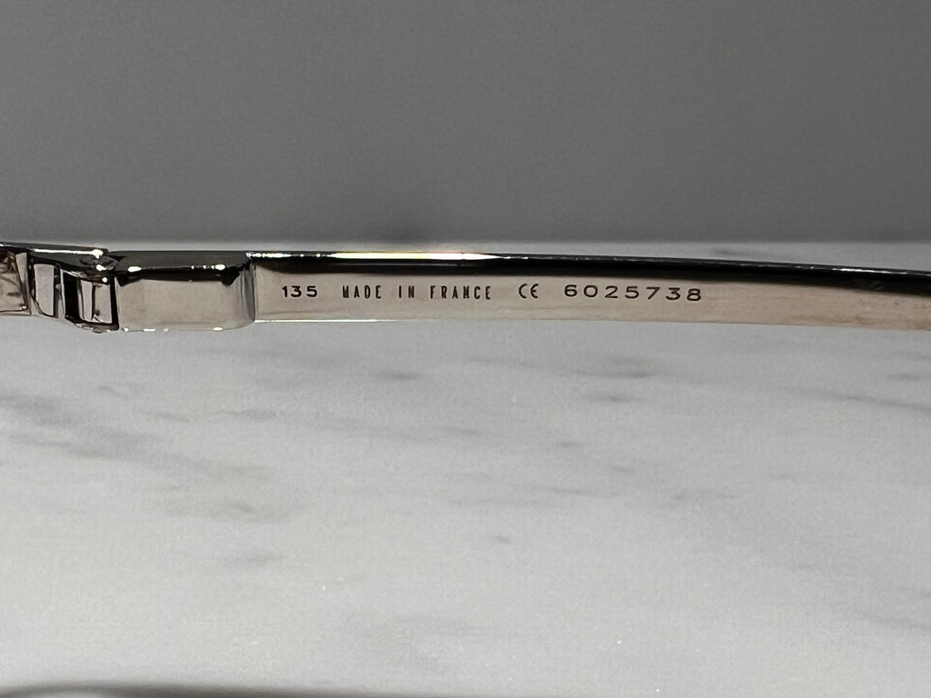 Cartier Santos Dumont Wire Platinum Sunglasses Glasses