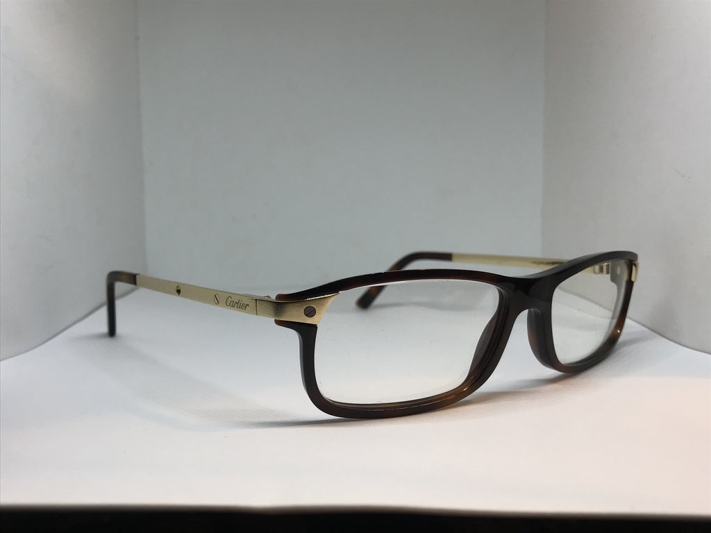 Cartier Santos Gold Vintage Glasses - Braglia