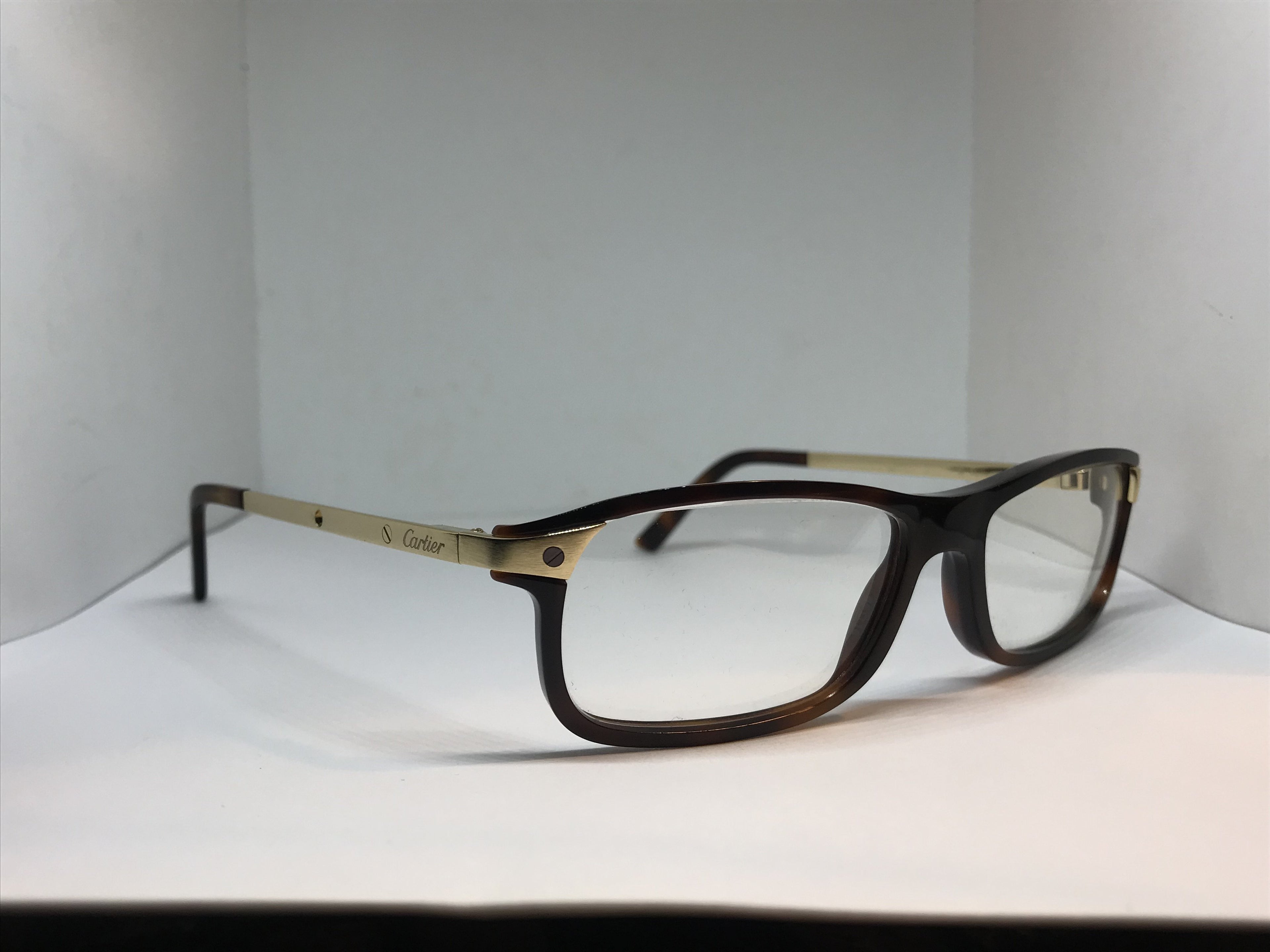 Cartier Santos Gold Vintage Glasses - Braglia