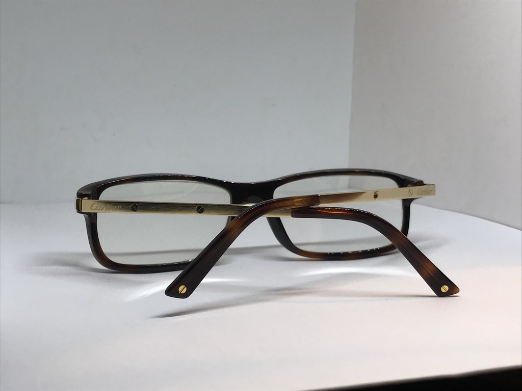 Cartier Santos Gold Vintage Glasses - Braglia