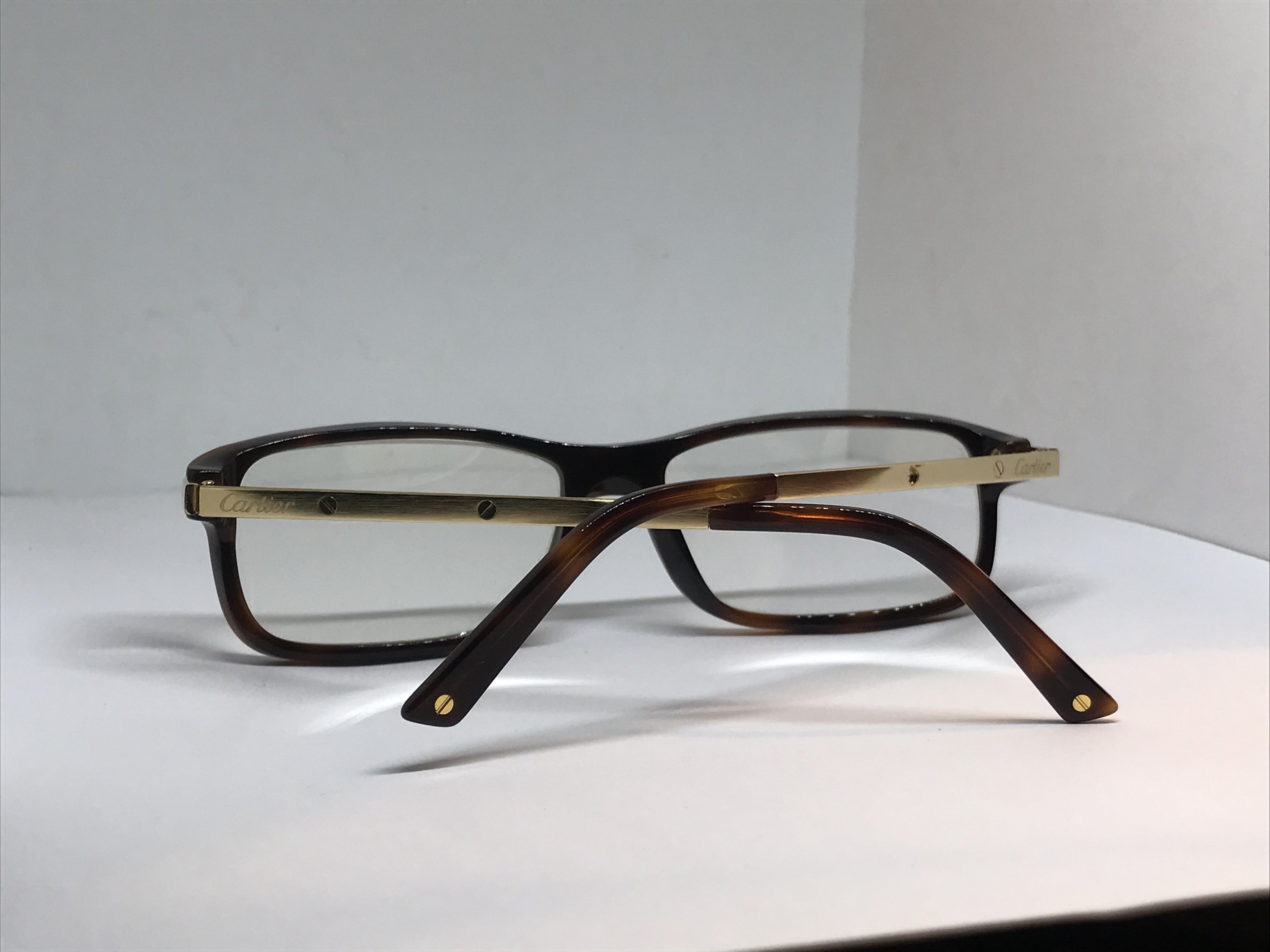 Cartier Santos Gold Vintage Glasses - Braglia