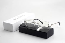 Load image into Gallery viewer, Bonano Venician White Gold Rimless Eyeglasses Frame
