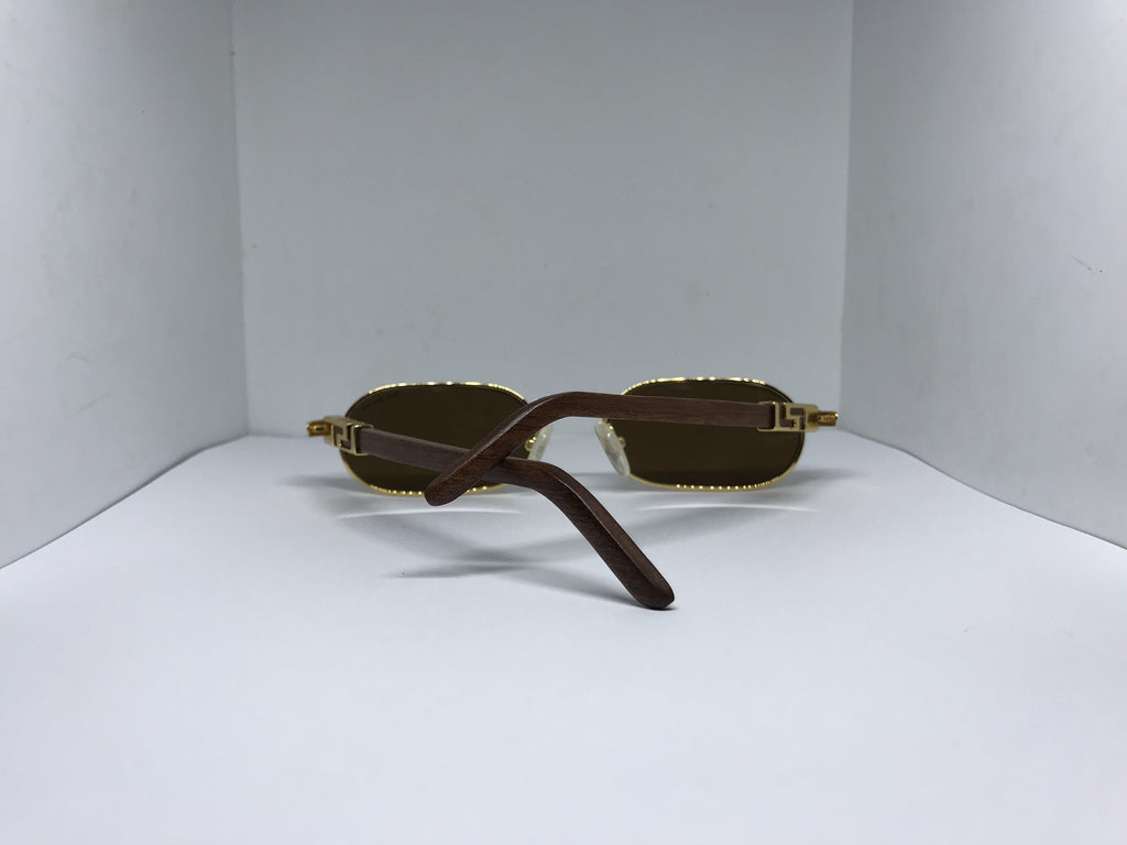 Porta Romana 32 Gold Sunglasses Glasses - Braglia