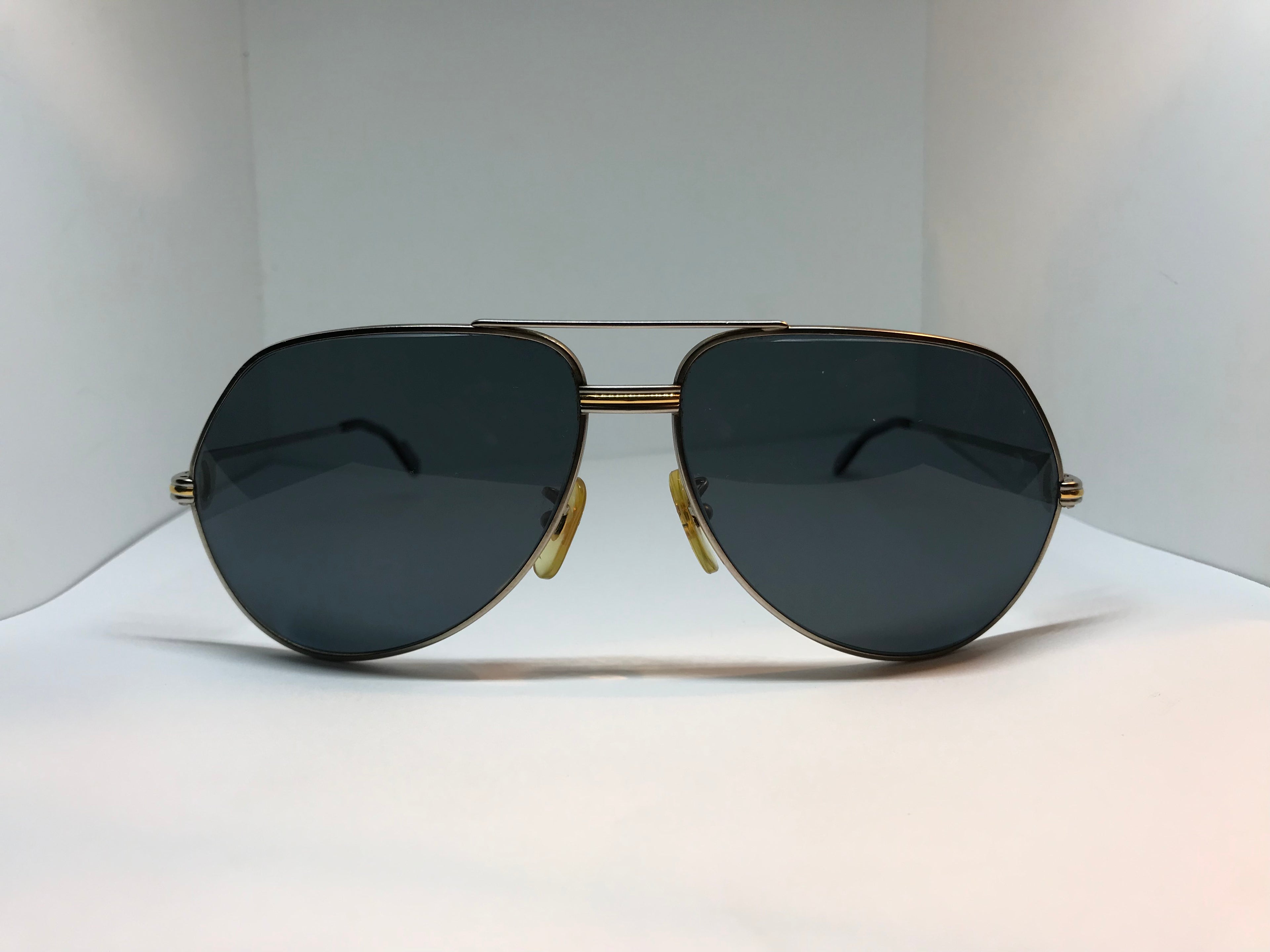 Cartier Teardrop Stainless Gold Vintage Sunglasses - Braglia