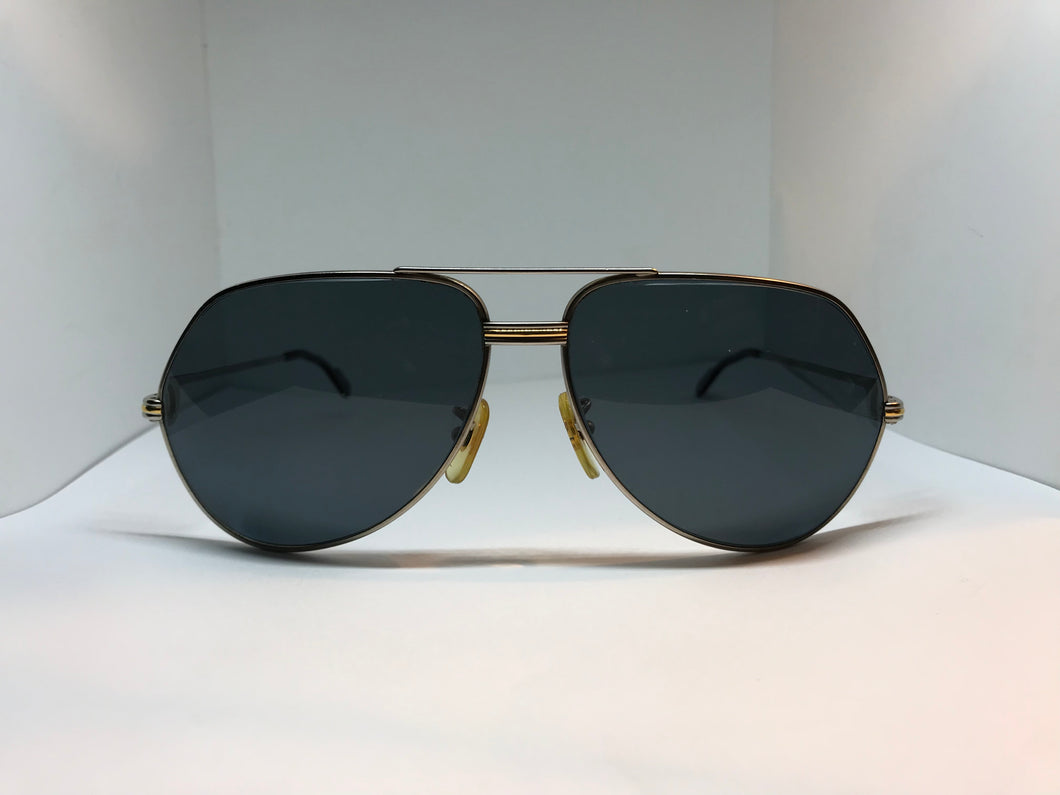 Cartier Teardrop Stainless Gold Vintage Sunglasses - Braglia