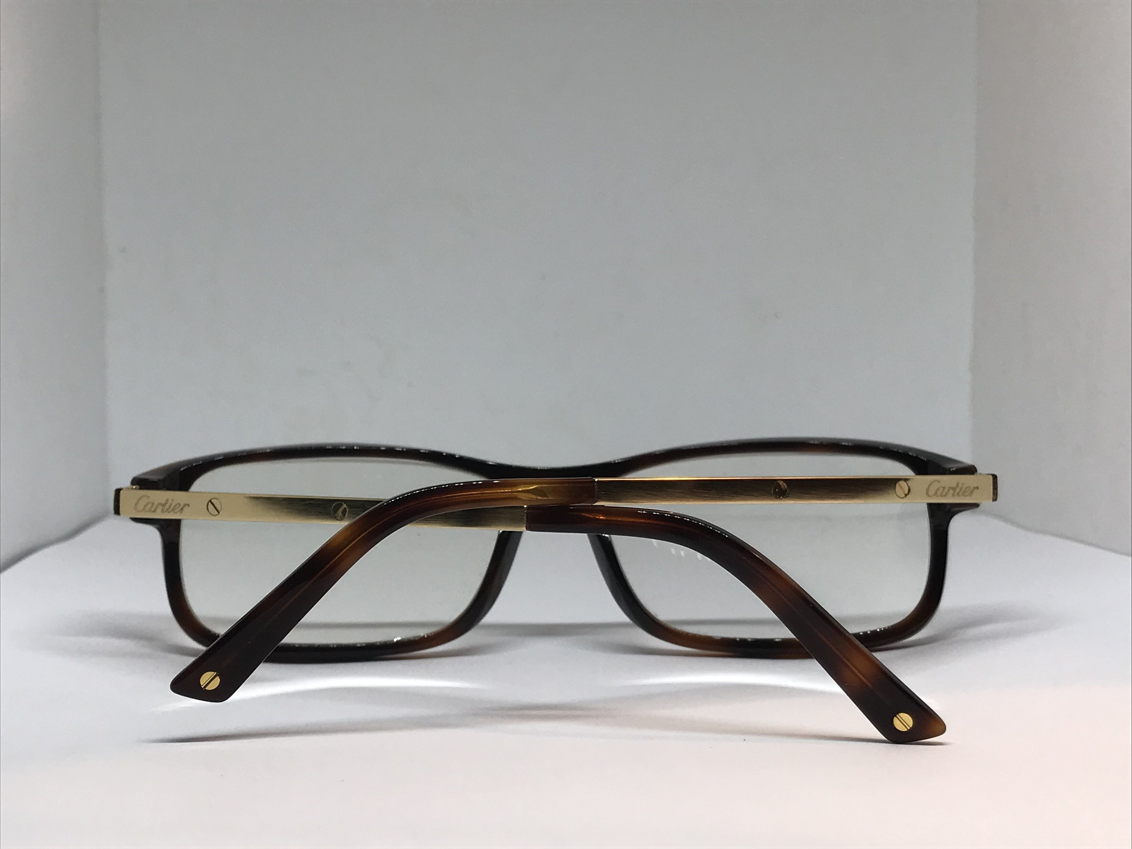 Cartier Santos Gold Vintage Glasses - Braglia
