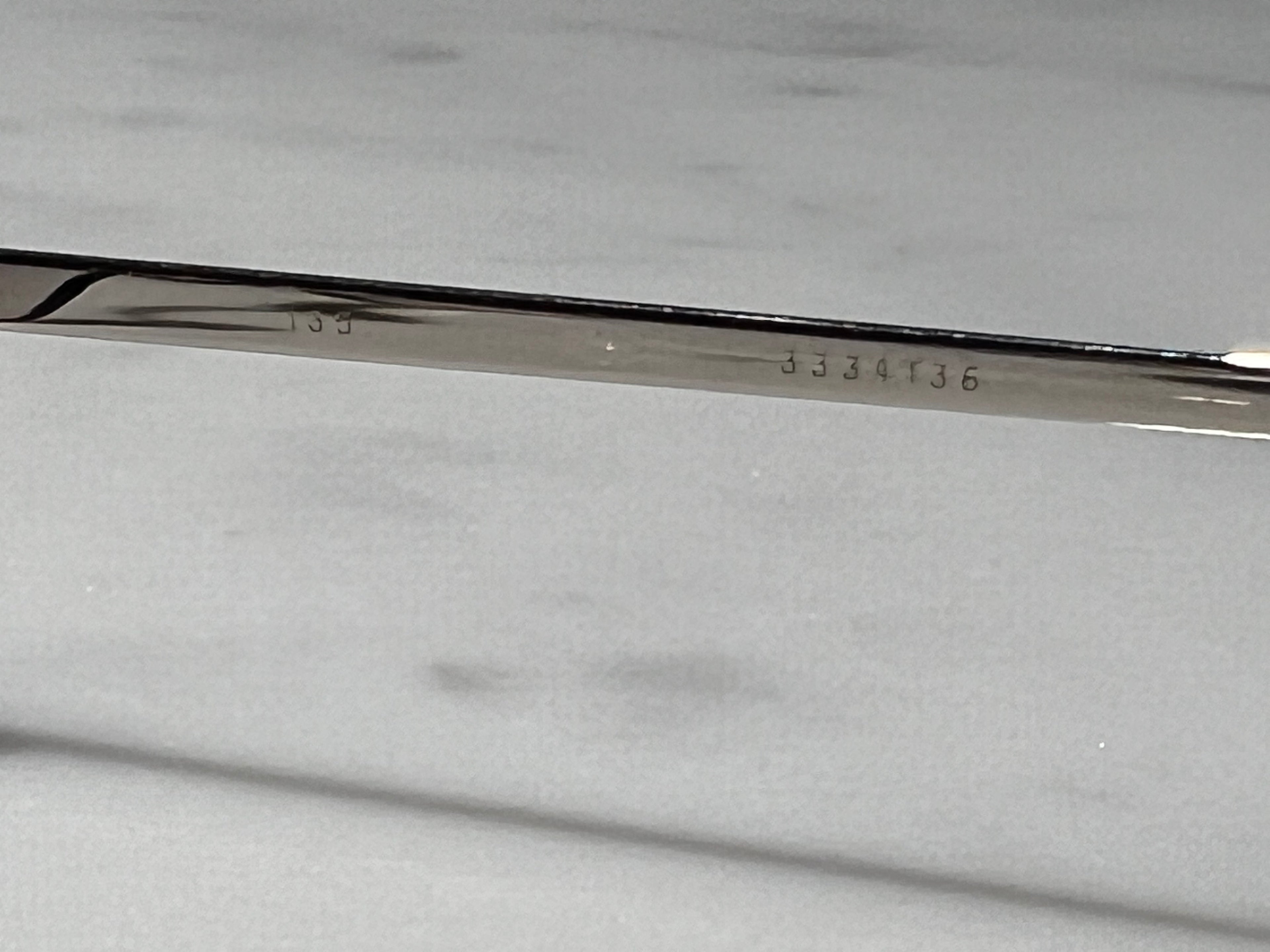 Cartier C’Decor Scala Wire Platinum Sunglasses Glasses