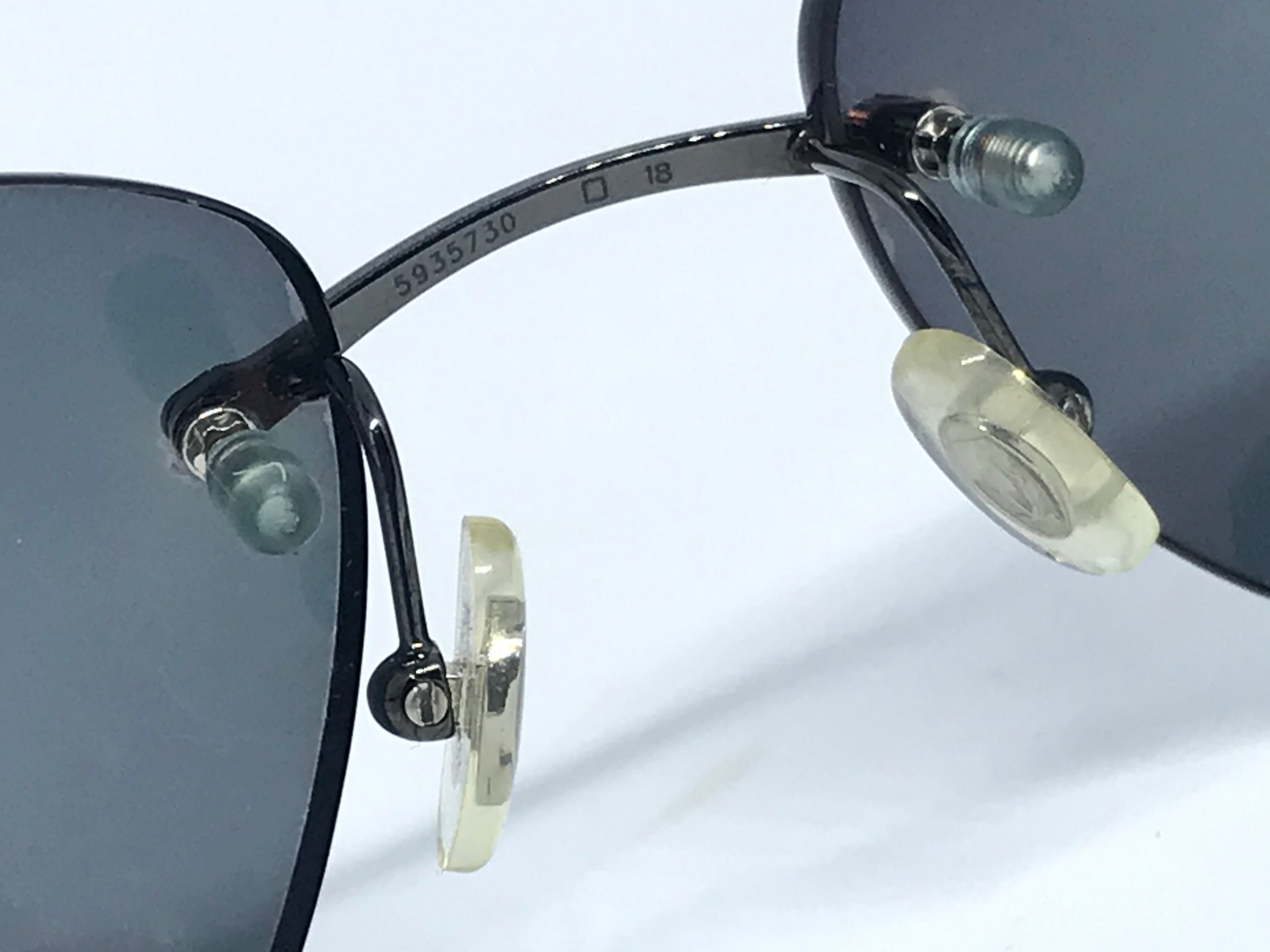Cartier Black Titanium Panthere Sunglasses Glasses Frame - Braglia