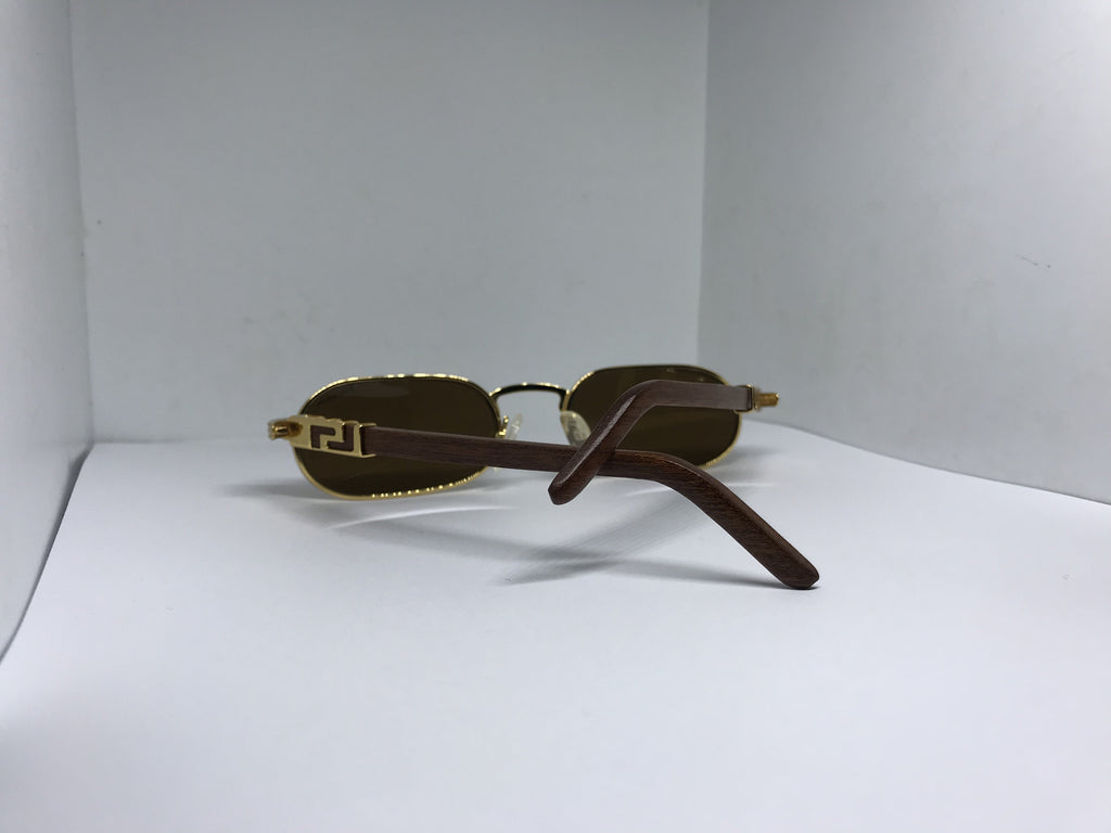 Porta Romana 32 Gold Sunglasses Glasses - Braglia