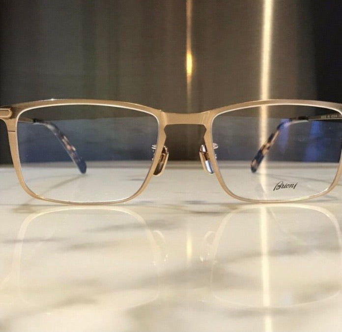 Brioni Vintage Titanium Metal Eyeglasses Sunglasses Frames - Braglia