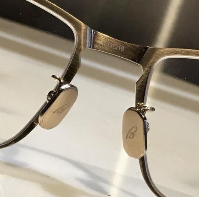 Brioni Vintage Titanium Metal Eyeglasses Sunglasses Frames - Braglia