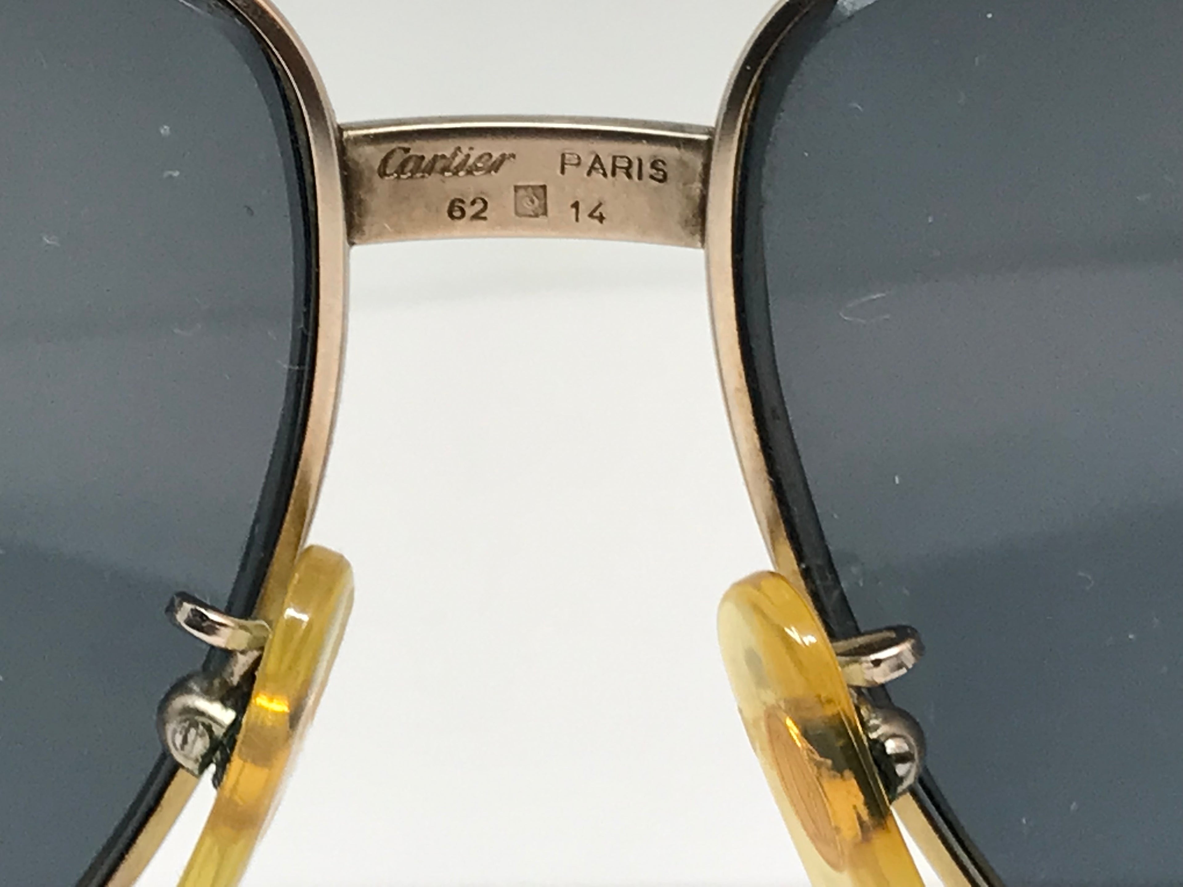 Cartier Teardrop Stainless Gold Vintage Sunglasses - Braglia