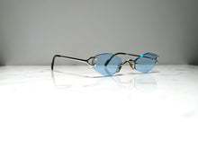 Load image into Gallery viewer, Cartier C’Decor Scala Wire Platinum Sunglasses Glasses Horn Wood Buffs
